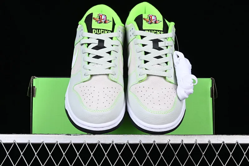 All categories Nk SB Dunk series Nk SB Dunk Low low-top sneakers Nk Dunk Low "University Of Oregon" Oregon Green Duck SB low-top casual sports skateboard shoes FQ7260-001